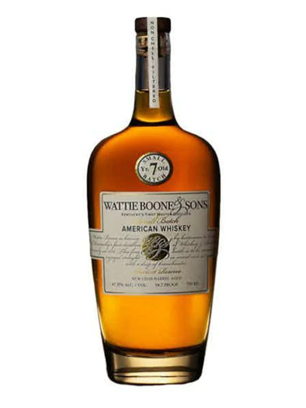 Wattie Boone & Sons 7 Year Whiskey