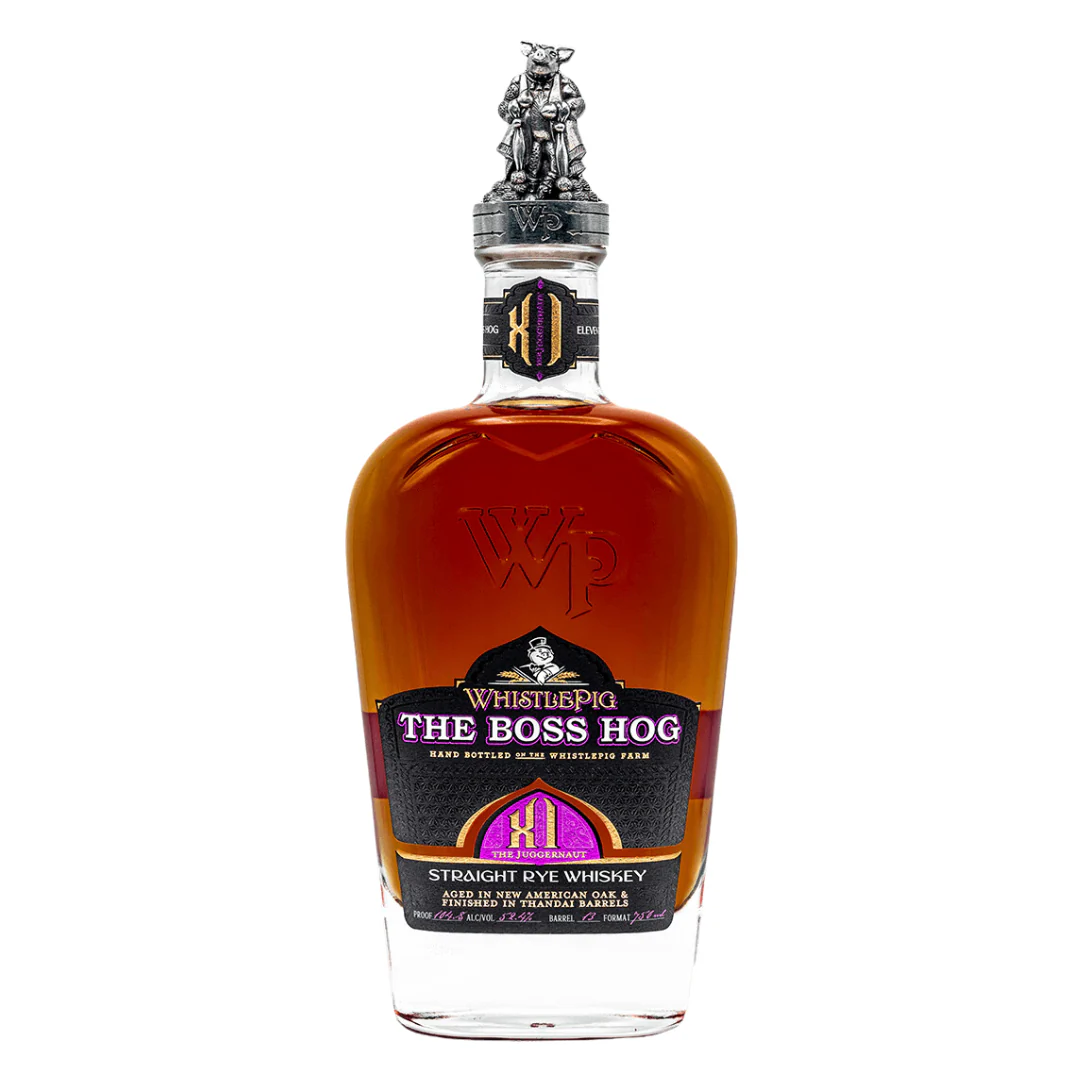 WhistlePig The Boss Hog X1 The Juggernaut Straight Rye Whiskey 750ml