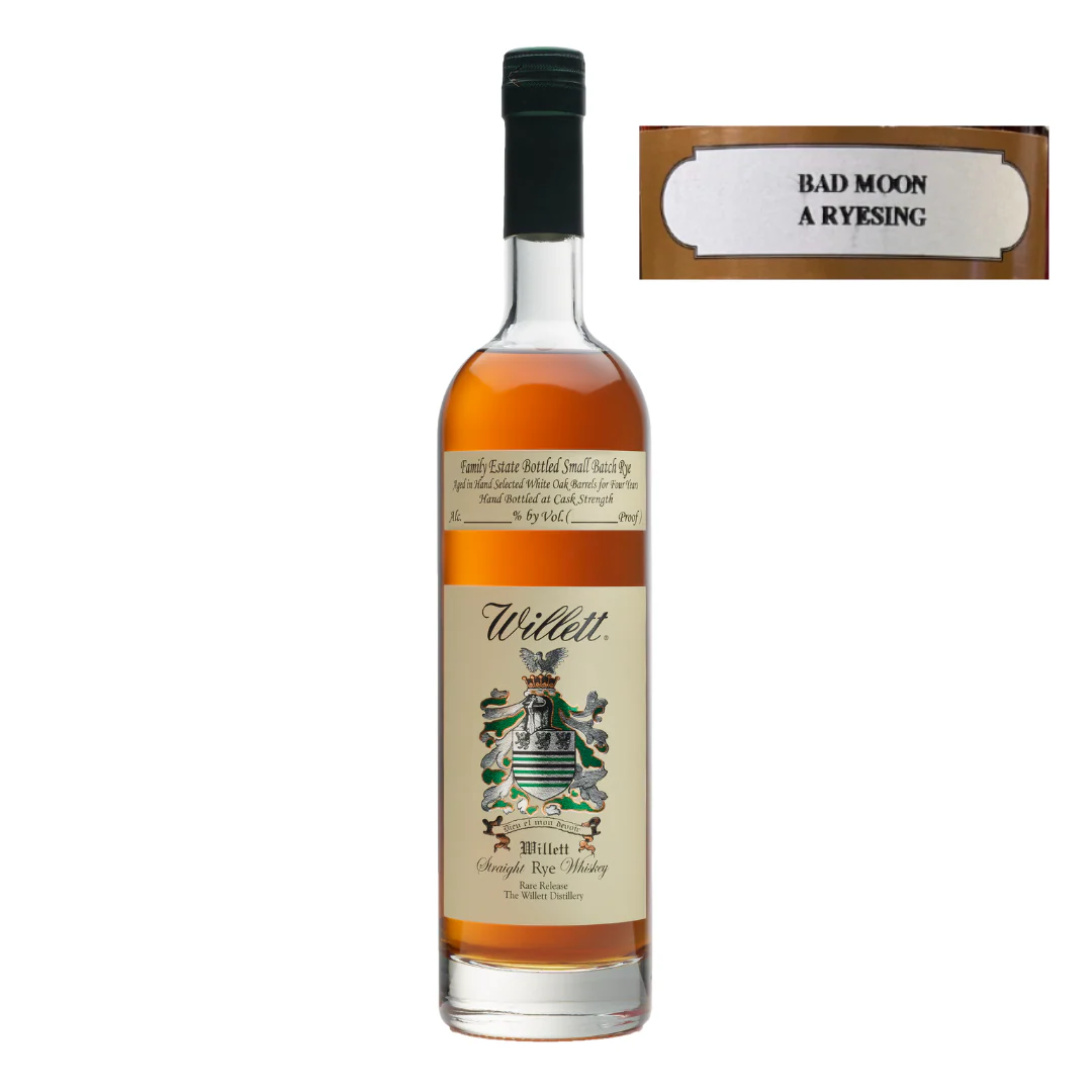 Willett Family Estate 11 Year Rye Barrel #2331 "Bad Moon A Ryesing" 750ml