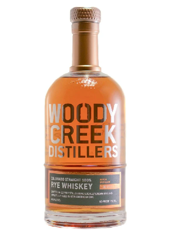 Woody Creek Distillers Colorado Straight Rye Whiskey