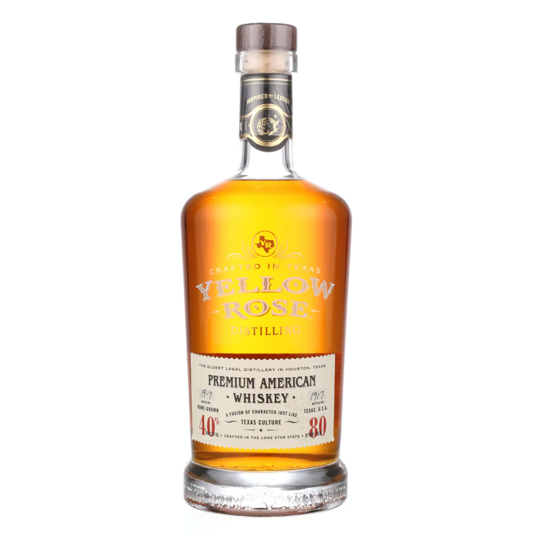 Yellow Rose Distilling Premium American Whiskey 80