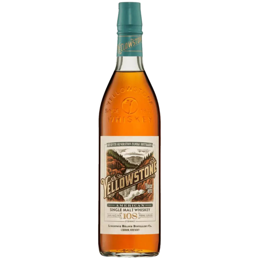 Yellowstone American Single Malt Whiskey 108 Proof